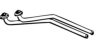 OPEL 854174 Exhaust Pipe